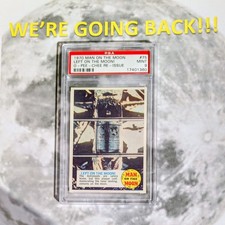 1970 O-Pee-Chee Man On The Moon PSA 9 75 Left On The Moon OPC Parallel Pop 1  1^