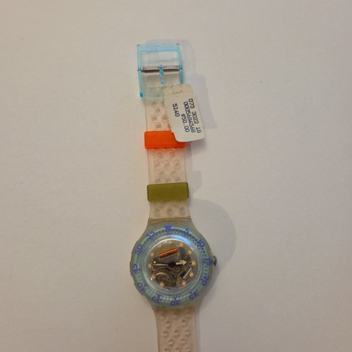 Reloj Pulsera Swatch Scuba 200 Jelly Bubbles SDK104 Cuarzo Años 90 Nuevo Antiguo Stock - Imagen 3 de 15