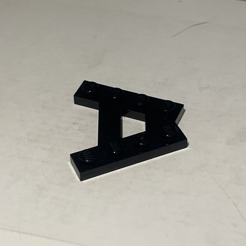 LEGO® Black Wedge Plate A-Shape with 2 Rows of 4 Studs - Picture 3 of 3