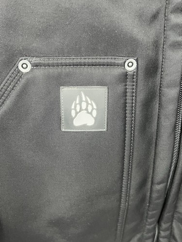 Alaskan Hardgear Prudhoe Bay Jacket Men's L Workwear Black Hood Sherpa Lined - Picture 8 of 18