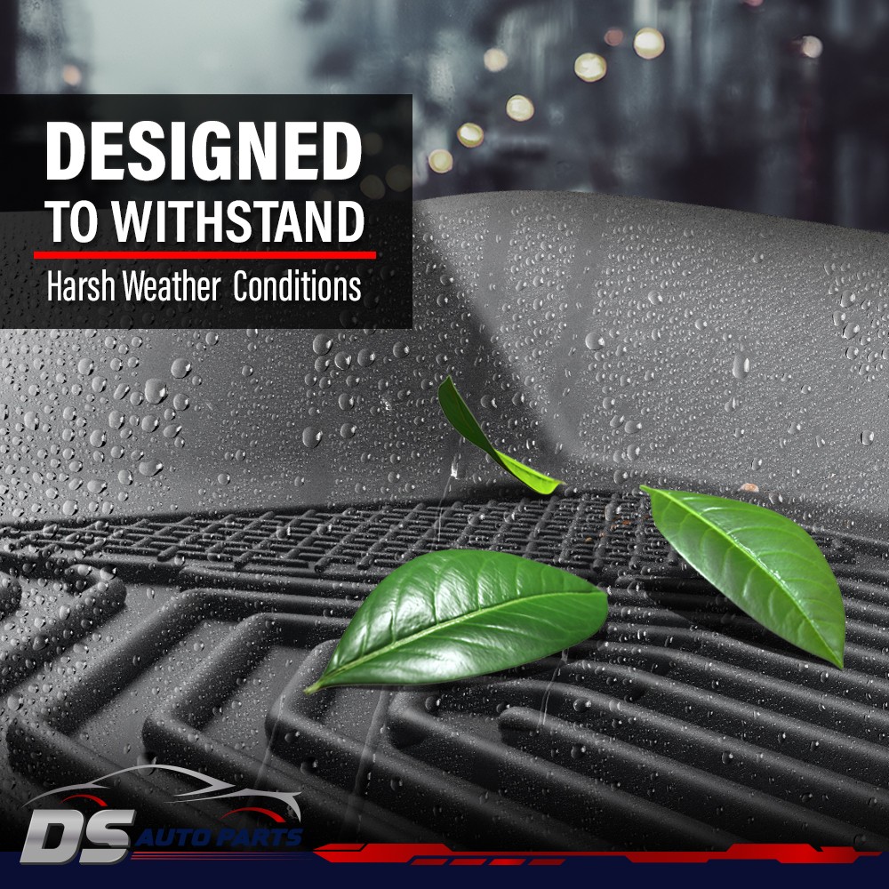 Fit For 2008-2012 Honda Accord TPE All Weather 3D Floor Mats Carpets Liner Cover