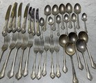 Vintage Stanley Rogers 43 PC Part Cutlery Set SilverPlated & Stainless Steel