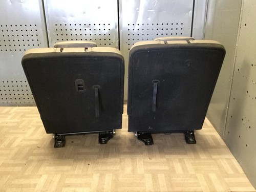 2017 HYUNDAI SANTA FE 3rd Row Seat Set Grey Leather OEM - Picture 7 of 8