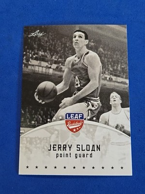 2012 Jerry Sloan Leaf #JS1