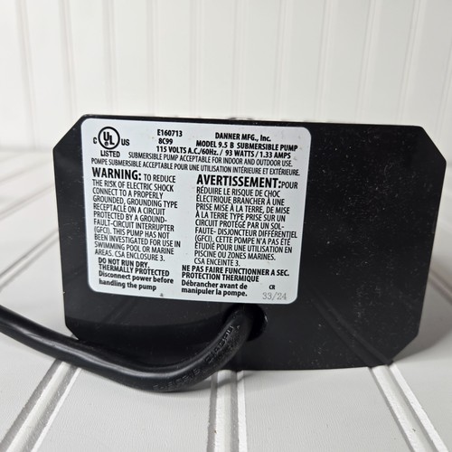 Bomba de estanque de accionamiento magnético Pondmaster 02710 modelo 9.5 Supreme 950 GPH - Imagen 6 de 10