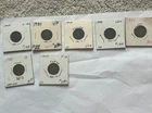 Lot Of 7 Indian Head Pennies 1 cent Great part of history iL26