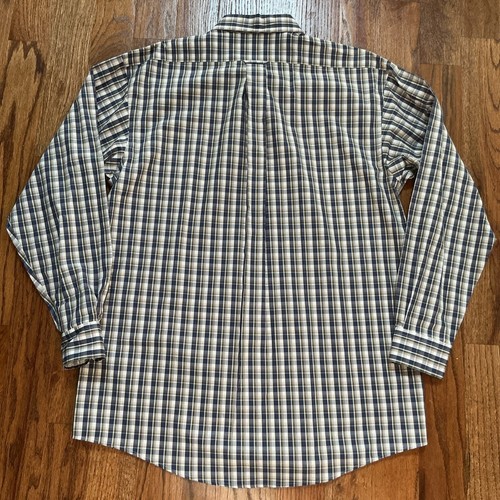 NEW Onward Reserve Edgehill Classic Fit Button Down Shirt Size Large Plaid Blue - Picture 9 of 12