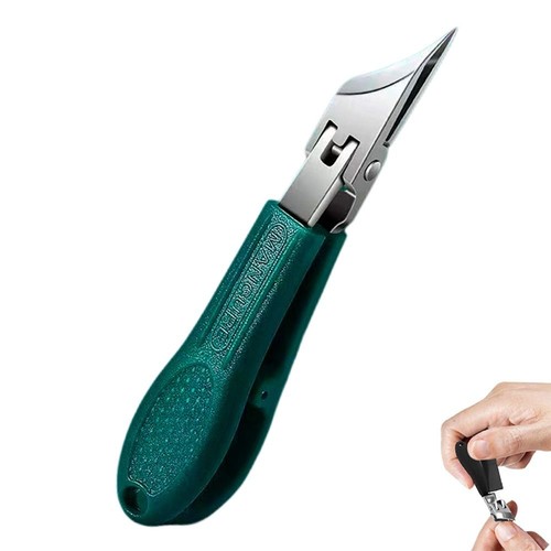 Anti-Splash Slant Edge Nail Clipper Stainless Steel Fingernail Clipper