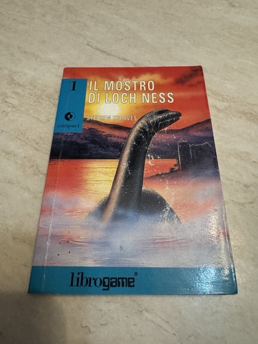 Librogame COMPACT n.1 IL MOSTRO DI LOCH NESS Stephen Thraves 1° ediz. 1994 - Picture 1 of 9