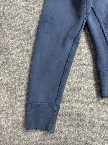 De Colección Abercrombie Fitch Sudadera con Capucha Para Hombres Pequeña Azul Cremallera ANF Músculo Envejecido Desteñido - Imagen 15 de 23