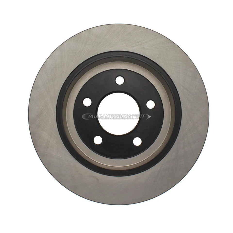 Disco de rotor de freno trasero centrado TCP para Chrysler Town & Country Dodge Caravan Foto 2 de 4