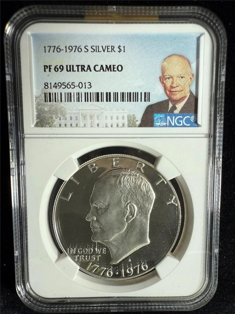 PR 69 Graded Eisenhower Dollars (1971-1978) for sale | eBay