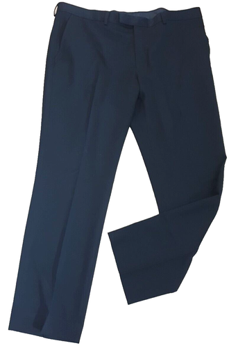 Hugo Boss Dieselstresse mens 2 piece suit Ch44"S W38" L31" Navy - Picture 6 of 13