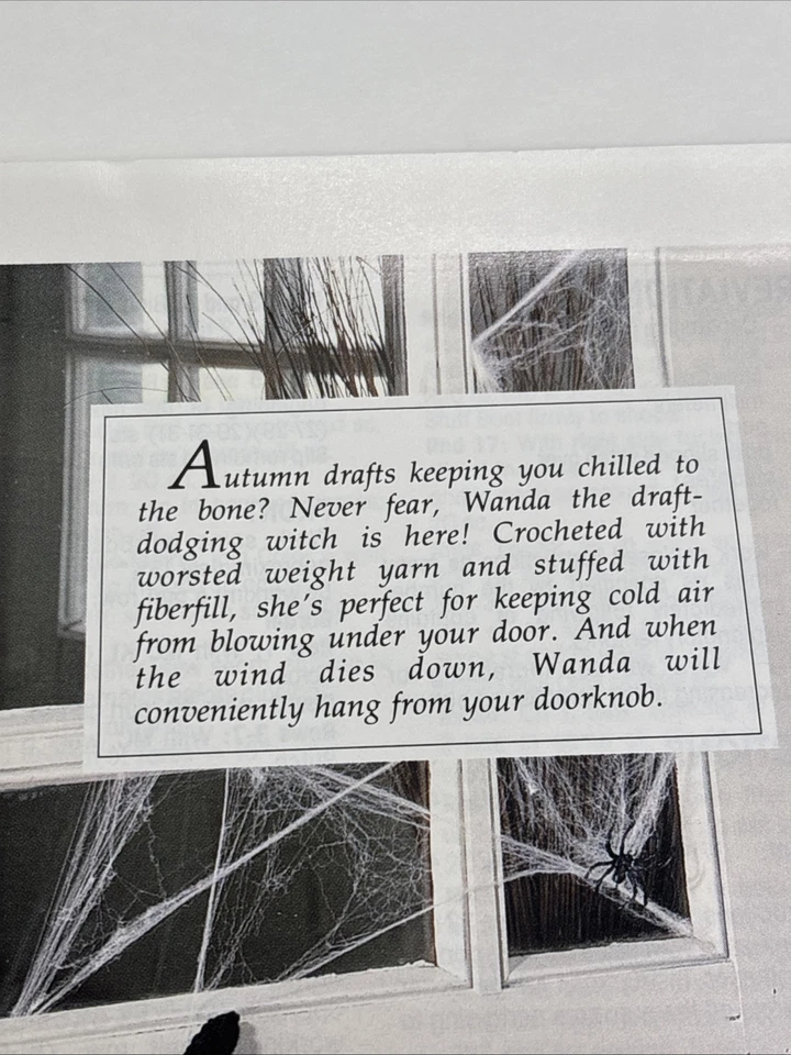 Páginas de patrón de ganchillo de bruja dodger borrador hechizante de revista Foto 2 de 4