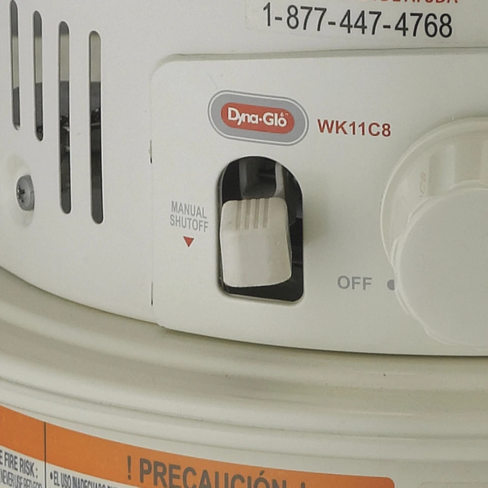 Dyna-Glo Delux Kerosene Convection Heater, 10,500 BTU, Model# WK11C8 - Image 3 of 4