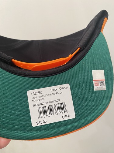 Vintage Style Tennessee Volunteers UT Vols Sharktooth Snapback Hat Cap Baseball - Bild 8 von 10