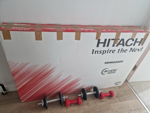 Hitachi 58 Inch 58HK6200U Smart 4K UHD HDR LED Freeview TV In perfect Condition - Picture 2 of 3