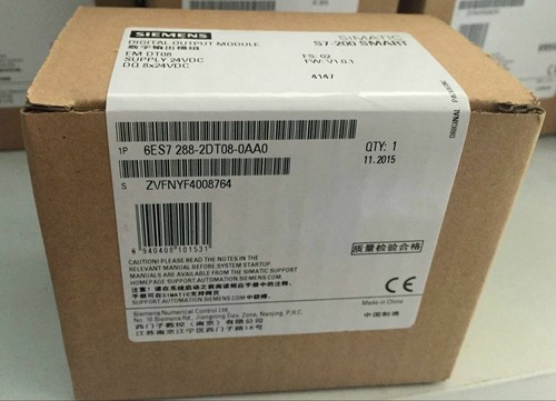 2022 Siemens 6ES7288-2DT08-0AA0 SIMATIC DIGITAL I/O MODULE 6ES7 288-2DT08-0AA0 - Picture 2 of 4