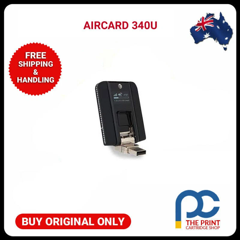 Unlocked Netgear AT&T Beam 340U 4G LTE Aircard Sierra USB Mobile Broadband Modem - Image 2 of 3