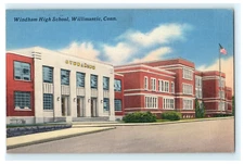 Windham High School Willimantic CT - Early Linen View