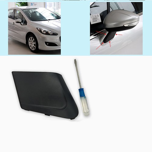 Cubierta inferior espejo retrovisor izquierdo/derecho cubierta decorativa para pieza coche peugeot 308 - Imagen 2 de 8