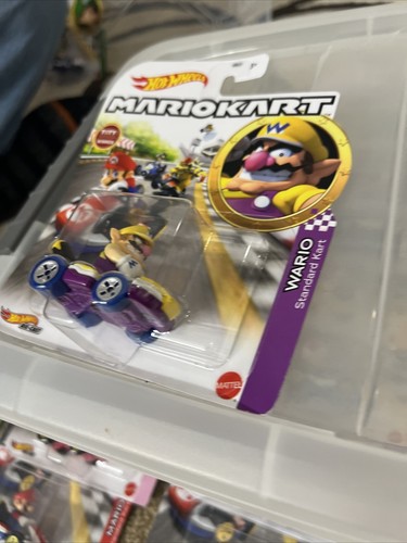 Neu im Karton 29 Teile Hot Wheel Mario alle verschieden Baby Mario, hellblau Yoshi, Bowser - Bild 8 von 9