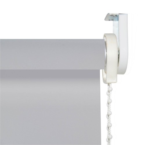 Square Eyelet Roller Blind Plain Fabric Daylight Blackout Office Window Blind UK - Picture 40 of 60