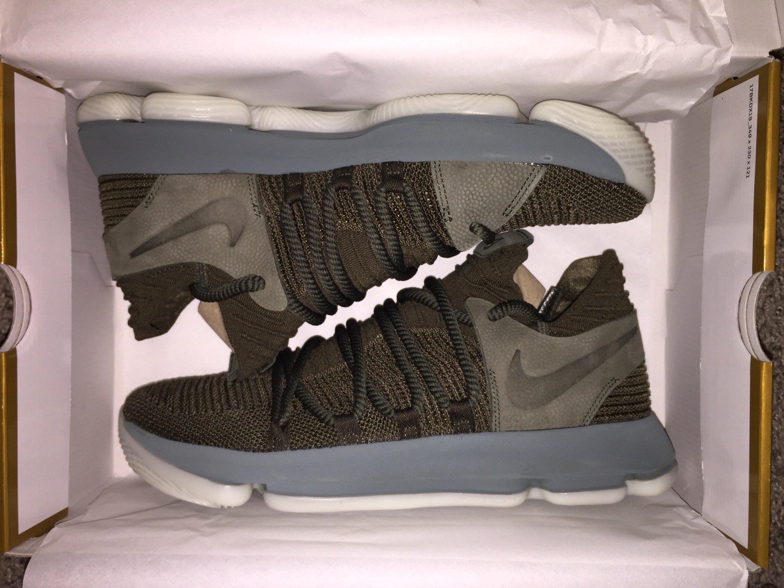 Nikelab nike zoom kd 10 x nl, un bagliore verde taglia 10 917732 900, kevin durant Nikelab nike zoom kd 10 x nl, nl, nl, un bagliore verde taglia 10 917732 900, kevin durant 128a45