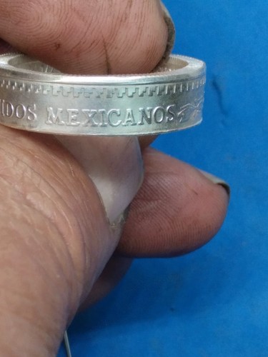 2022 1/2 OZ. LIBERTAD COIN RING (.999 silver) - Picture 7 of 10