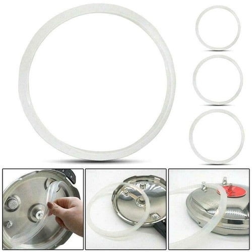 22-32cm Replacement Silicone Rubber Clear Gasket Pressure Seal Cooker U1S1 FAST - Picture 2 of 13