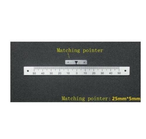 Milling Machine Part 50-50 Degree Angle Plate Scale Ruler With Pointer 2PCS - Picture 3 of 3