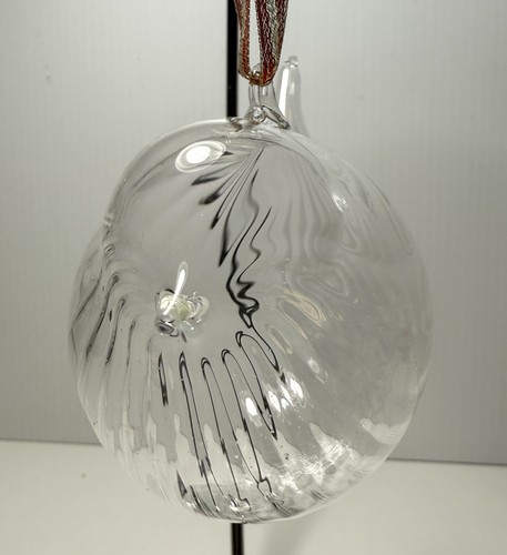 Pair of Vintage Hand Blown Art Glass Bird Christmas Ornaments 4.5” Width - Picture 7 of 11