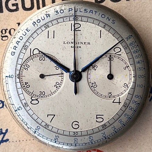 LONGINES CAL. 13ZN KOMPLETTES UHRWERK & ZIFFERBLATT FUNKTIONIERT - Bild 2 von 15