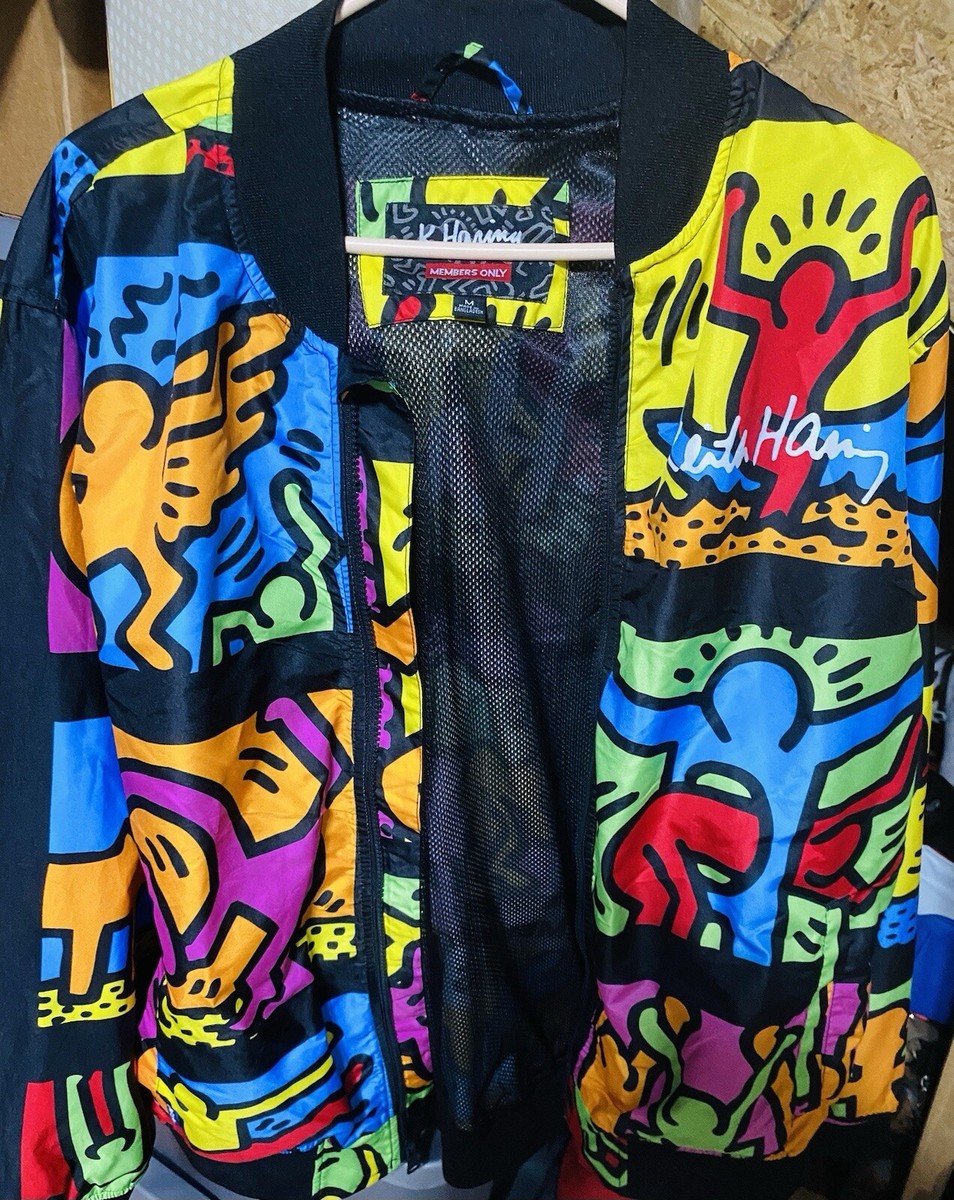 Very Rare Keith Haring “Members Only” Jacket (Medium Size
