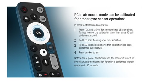 Ugoos BT Remote Control UR02 Remote For Ugoos TV Box, Built-in Mic, Gyro Sensing - Bild 6 von 14