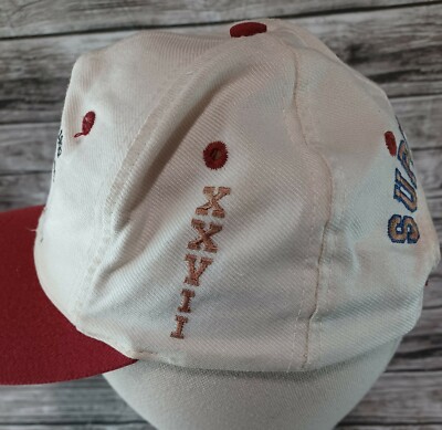 帽子 MOI  BAO MAU HAT Superbowl XXVII 1993 Snapback Hat Pasadena CA Rose Bowl Logo