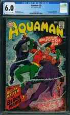 Aquaman #35 CGC 6.0 DC 1967 1st Black Manta! Justice League! N12 205 cm clean