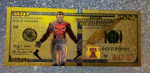 Marvel & x-men gold foiled notes, coin collection note collection brand new  - Picture 34 of 37