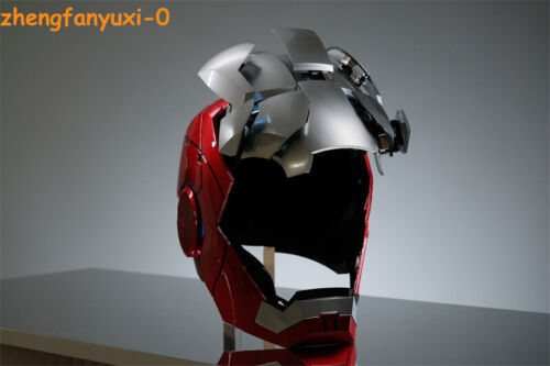2023 Neu Iron Man MK5 Helm 8-teilig öffnen & schließen elektrische Maske Sprachsteuerung - Bild 7 von 20