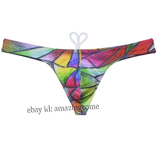 Hot Herren Bikini Schwimm Tanga Badeanzug glatte Bademode T-Back Mini Beachwear Surfen - Bild 16 von 84