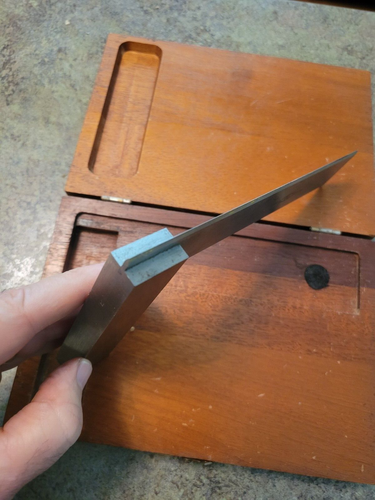 Brown & Sharpe Mfg Rhode Island USA #542 Stainless Steel Square Tool w Orig Box - Picture 5 of 9