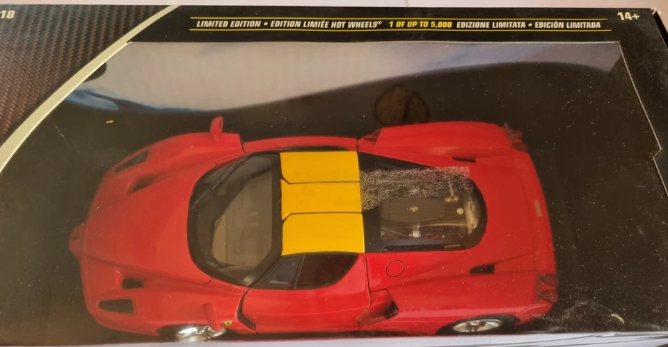 HOTWHEELS ELITE - ENZO FERRARI EDIZIONE LIMITATA 5.000 ESEMPLARI - Immagine 2 di 2