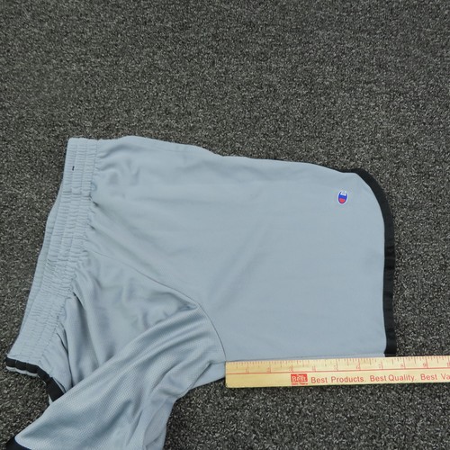 Champion Shorts Youth 14/16 Gray & Black Running Breathable Casual Gym Boys - Picture 5 of 9