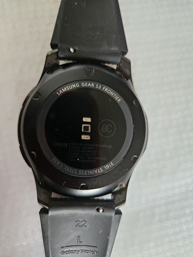 SAMSUNG Gear S3 Frontier (SM-R760) Bluetooth.wifi 46MM Smartwatch Good Condition - Picture 14 of 16
