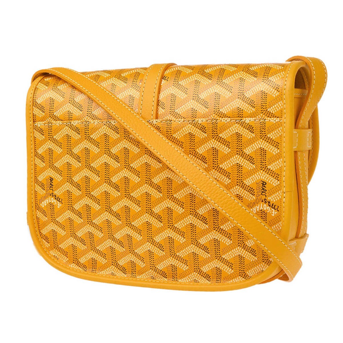 Goyard Yellow Belvedere PM Shoulder Bag LAR020244 124474 | eBay