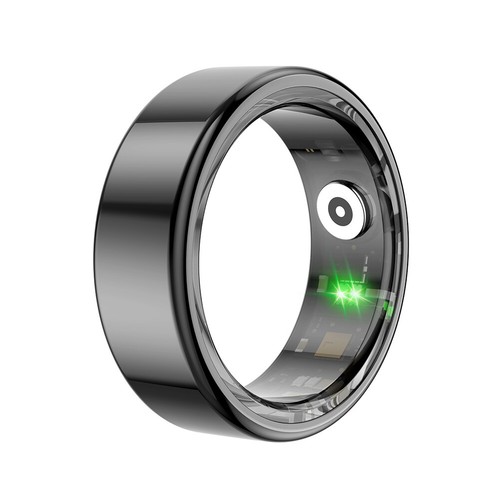#R02 Smart Ring IP68 & 5ATM Waterproof Tracker for Android for IO-S (Black 10) - Picture 3 of 12