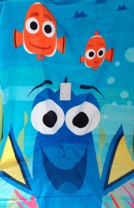 Disney-Finding-Dory-Nemo-Beach-Bath-Swim-Towel-30-034-x-60-034-Finding-Soft-Blue-Fish