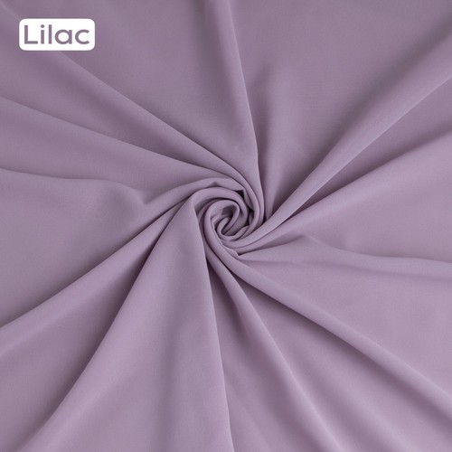 Premium Georgette Chiffon Hijab Scarf -64 colors-Soft & Lightweight-84cm x 180cm - Picture 14 of 67