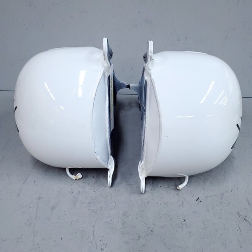 Harley Custom Painted Tins Set FX Softail '84-'96 White and Green 15296 - Picture 6 of 24