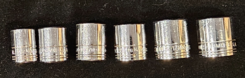 SK Tools 6Pc Set 3/8" Drive 6 Point Metric Socket 12, 14, 15, 16, 17, 18MM -USA - Bild 3 von 10